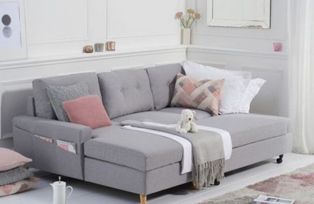 Sofa Bed light grey