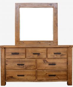 Outlands 7 Drawer Dresser & mirror by IFO