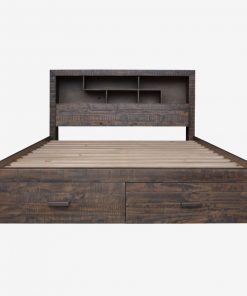Instant Furniture Outlet wooden bed with polishing