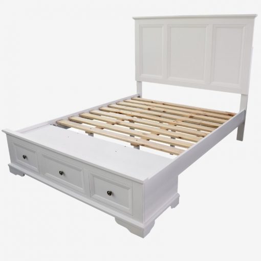 Alcove 3 Drw bed white from IFO