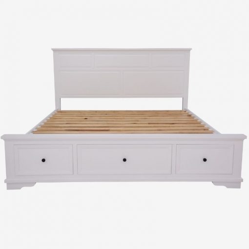 Double bed white from Instant Furniture Outlet