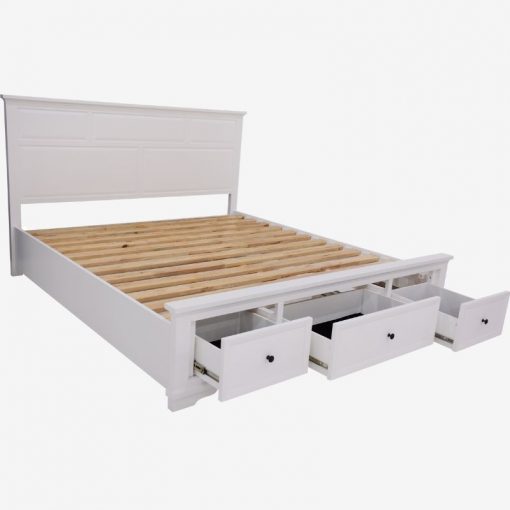 Double bed white by Instant Furniture Outlet