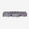 Light grey Lounge with Ottoman By Instant Furniture Outlet