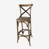 Instant furniture outlet Cross Metal Leg Bar stool