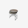 IFO Xabl Round Coﬀee Table Set of 2