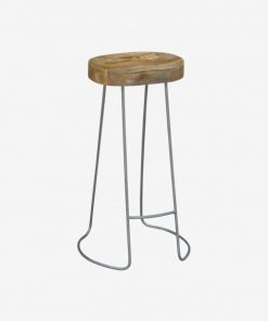 Instant furniture outlet Tractor Stool Grey Metal Base
