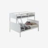 Instant furniture outlet Welling Single Over Single Bed-White