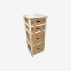 IFO Wooden Frame Canned 4 Drawers Tall Cabinet