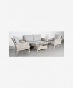 IFO Priestly 4Pc Sofa Set – Light Grey
