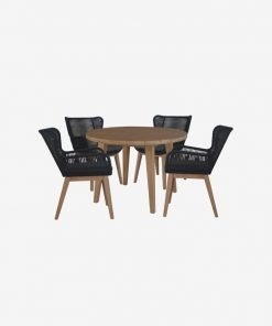 Marrakesh 5Pc Round Dining Set from IFO