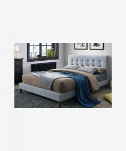 Yulara Bed Light Blue Instant Furniture Outlet