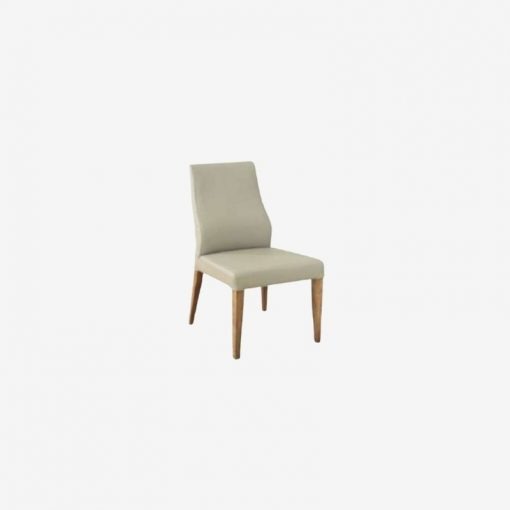 Beige Lacquer Dining Chair from IFO