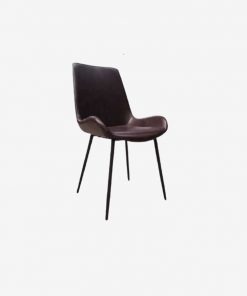 Brown round chair from IFO