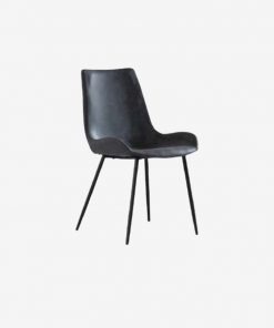 Black round chair from IFO