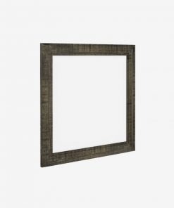 Sedona mirror with wood frame by IFO