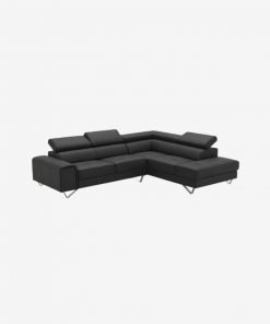 5 seater black sofa from IFO