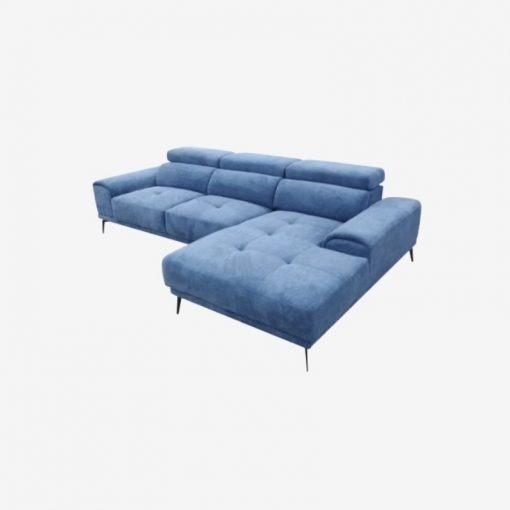 Blue 2.5 Seater w/ RHF Chaise by IFO