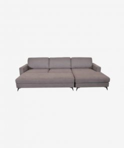 IFO Fabric 2 Seater with Reversible Chaise and Ottoman