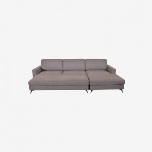 IFO Fabric 2 Seater with Reversible Chaise and Ottoman