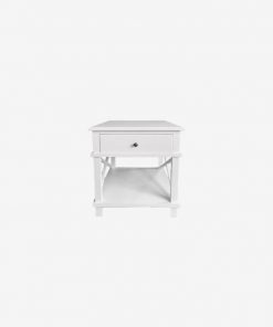 60CM Hampton Bedside Table-White from IFO