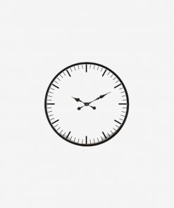 IFO 58cm White Wall Clock