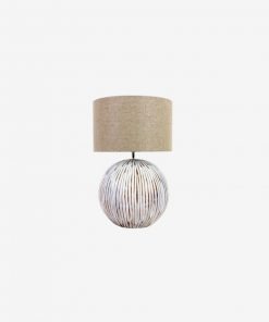 Resin Ball Lamp with Shade by IFO