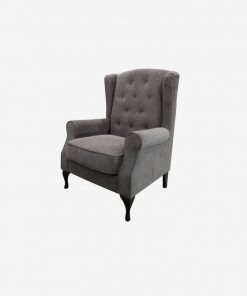 117CM Grey Hampton Wing Chair from IFO