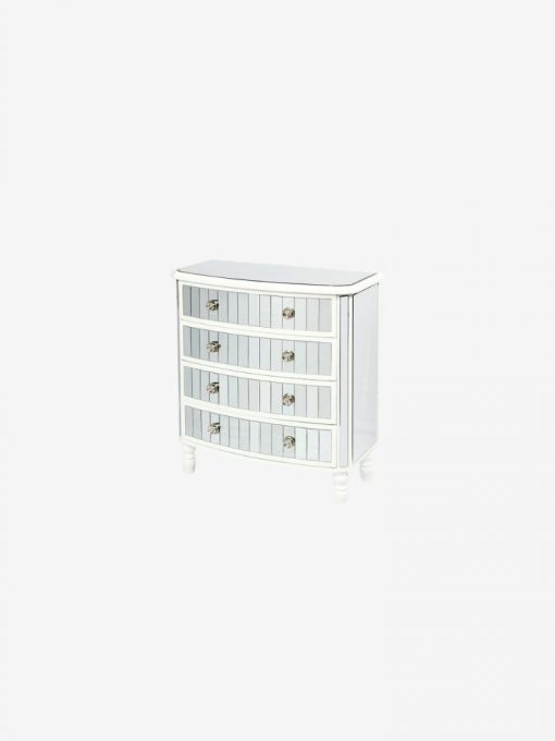 105CM Mosman Mirror Chest-WH from Instant Furniture Outlet