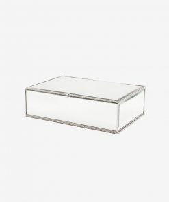 Instant furniture outlet 31CM Silver String Mirror Box