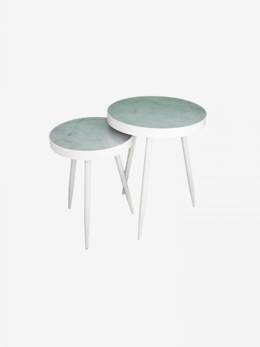 White Round Tea Table from IFO
