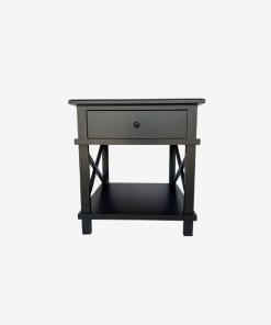 black side table from home furniture outlet IFO