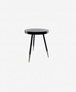 37CM Black Round Table from IFO