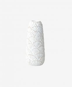37CM White Natrutal Floral Vase Instant furniture outlet