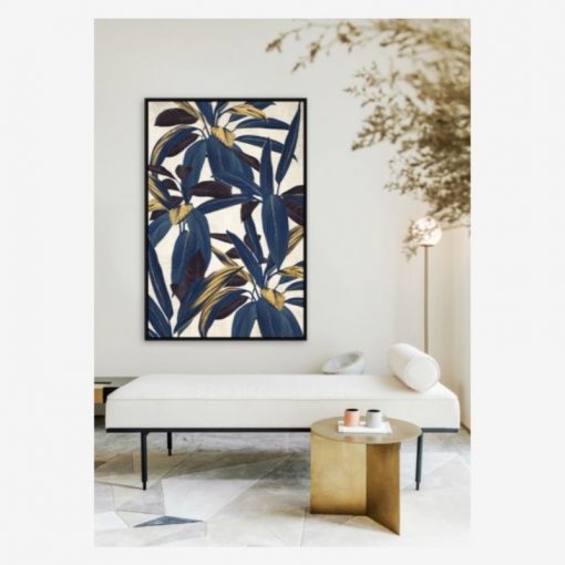 Canvas Blue Leaves from Instant Furniture Outlet
