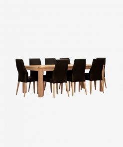 Black Highland Dining Set By Instant Furniture Outlet