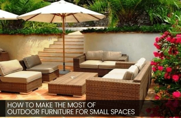 outdoor furniture for small space by IFO