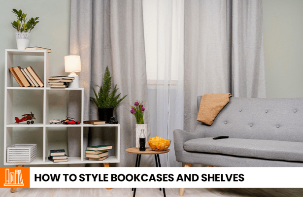 Stylish bookcase Shelves from Instant furniture Outlook