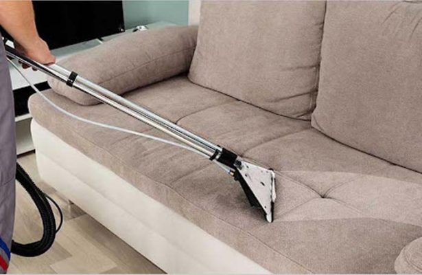Sofa Cleaning with Vacuuming