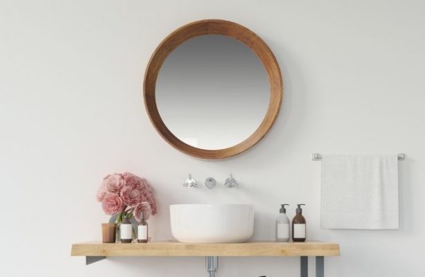 Classic Circle Mirror from Instant furniture outlet