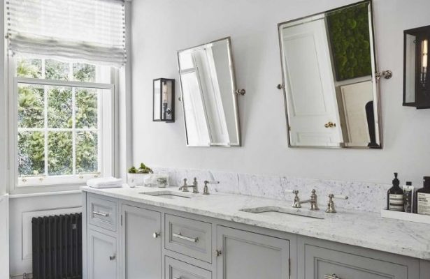  Tilted Bathroom Mirror by Instant furniture outlet