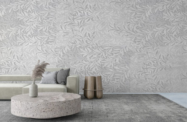 Designer wallpaper in room instant furniture outlet