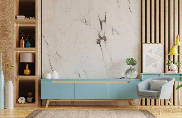 Marble textured designer wallpaper instant furniture outlet