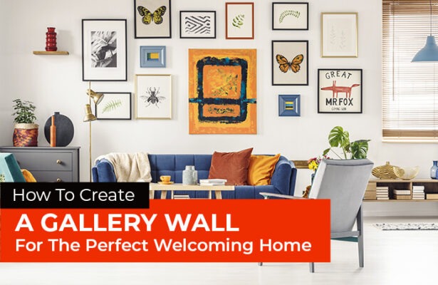 Gallery wall idea from instant furniture outlet