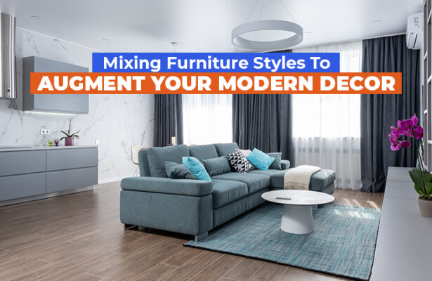 mixing furniture styles by instant furniture outlet